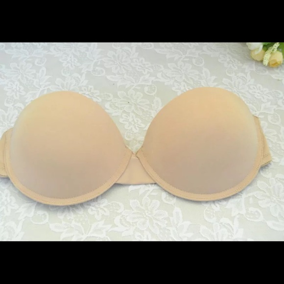 NUDE Backless & Strapless PushUp Bra - Picture 5 of 6